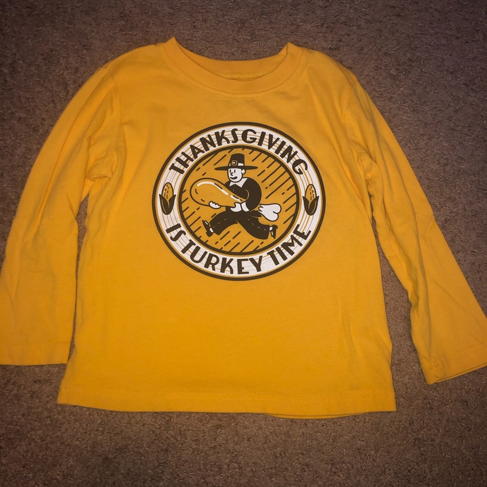 Jumping Beans 3T Thanksgiving Shirt